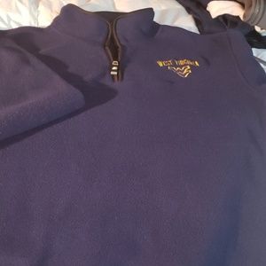 Wv fleece 3/4 zip sweater